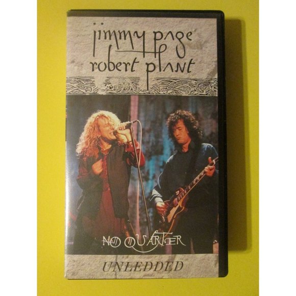 Jimmy Page Robert Plant No Quarter Unledded Led Zeppelin 1995 93 Min VHS - Picture 1 of 5
